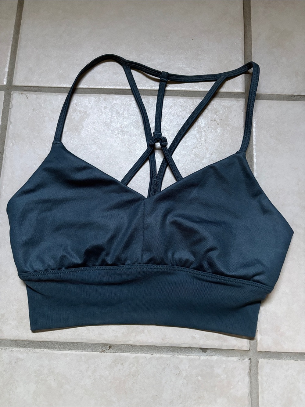 Women’s Strappy Bralette - Dark Teal